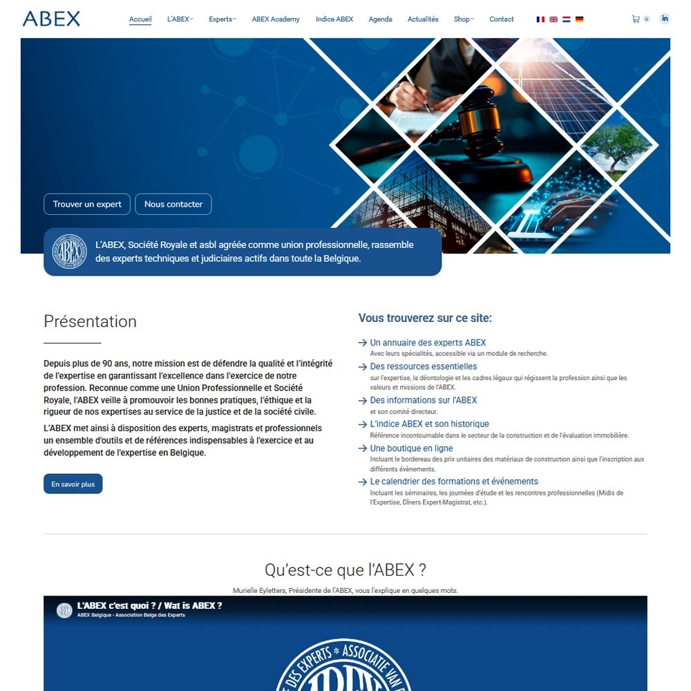 Abex Screen